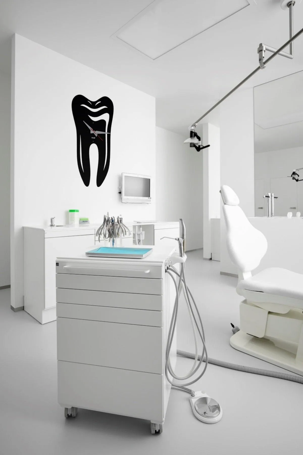 Dental Art Themed Wall Clock Gift for Dental Clinics Wall clock for Dentists and Dental Surgeon Wall clock gifts for dentists