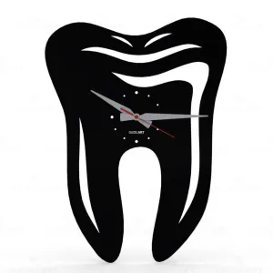 Dental Art Themed Wall Clock Gift for Dental Clinics Wall clock for Dentists and Dental Surgeon Wall clock gifts for dentists