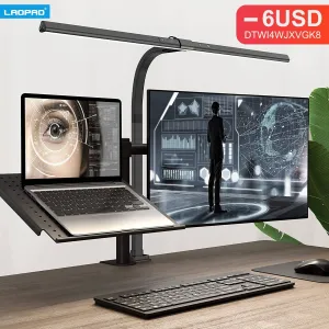 Desk Lamps Office 24W Brightest 5Color Modes and 5 Dimmable Eye Protection lamp