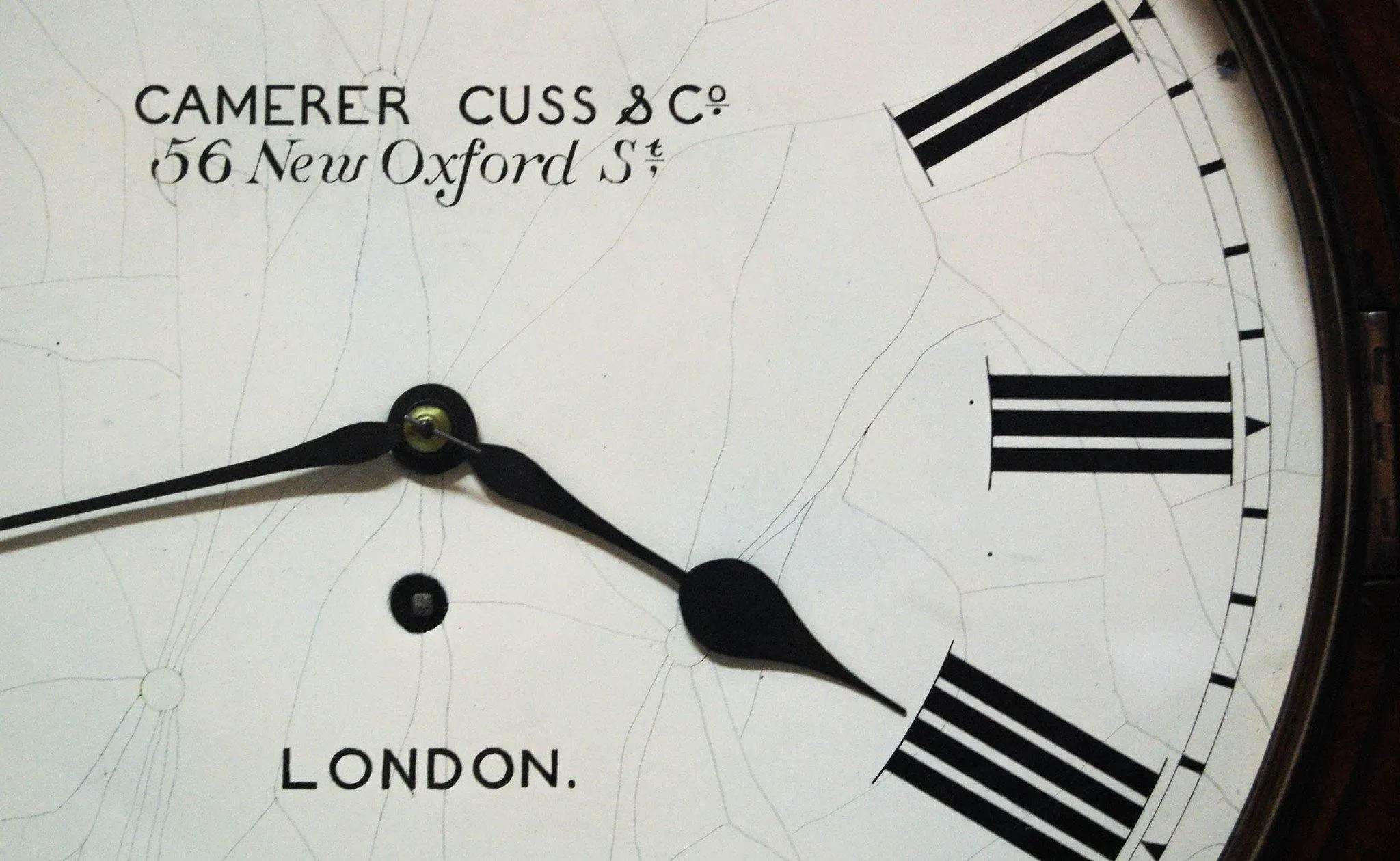 Early Twentieth Century Art Deco Period Wall Clock by Camerer Cuss & Co, London
