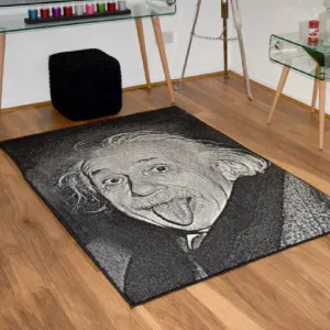 Einstein Print Rug - Texas