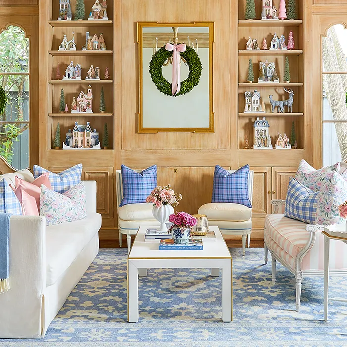 Emma Rug in French Blue