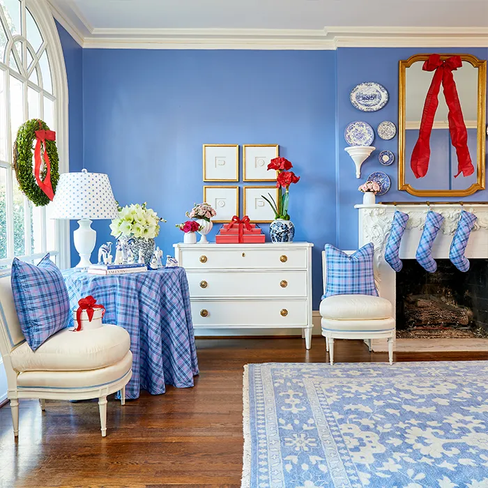 Emma Rug in French Blue