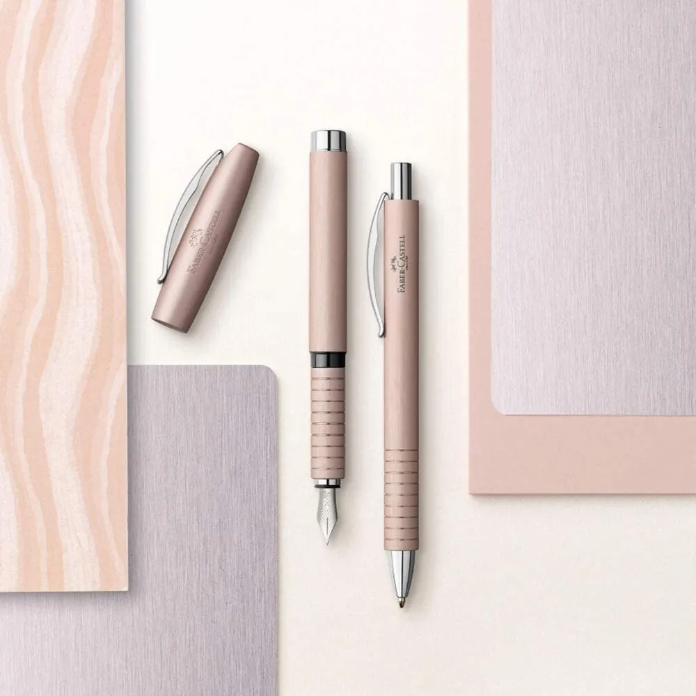 FABER-CASTELL Ballpoint pen Essentio Aluminium Rose
