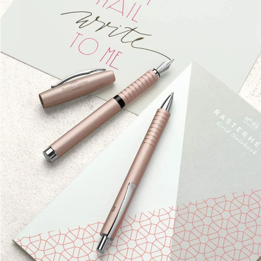 FABER-CASTELL Ballpoint pen Essentio Aluminium Rose
