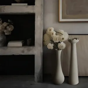 Fenouil Vase (Matte White)