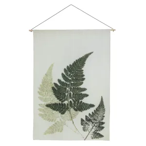 Fern wall hanging