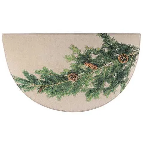 Fire Resistant Pine Hearth Rug