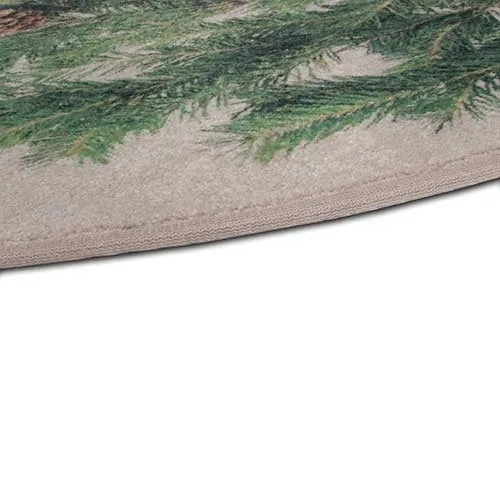 Fire Resistant Pine Hearth Rug