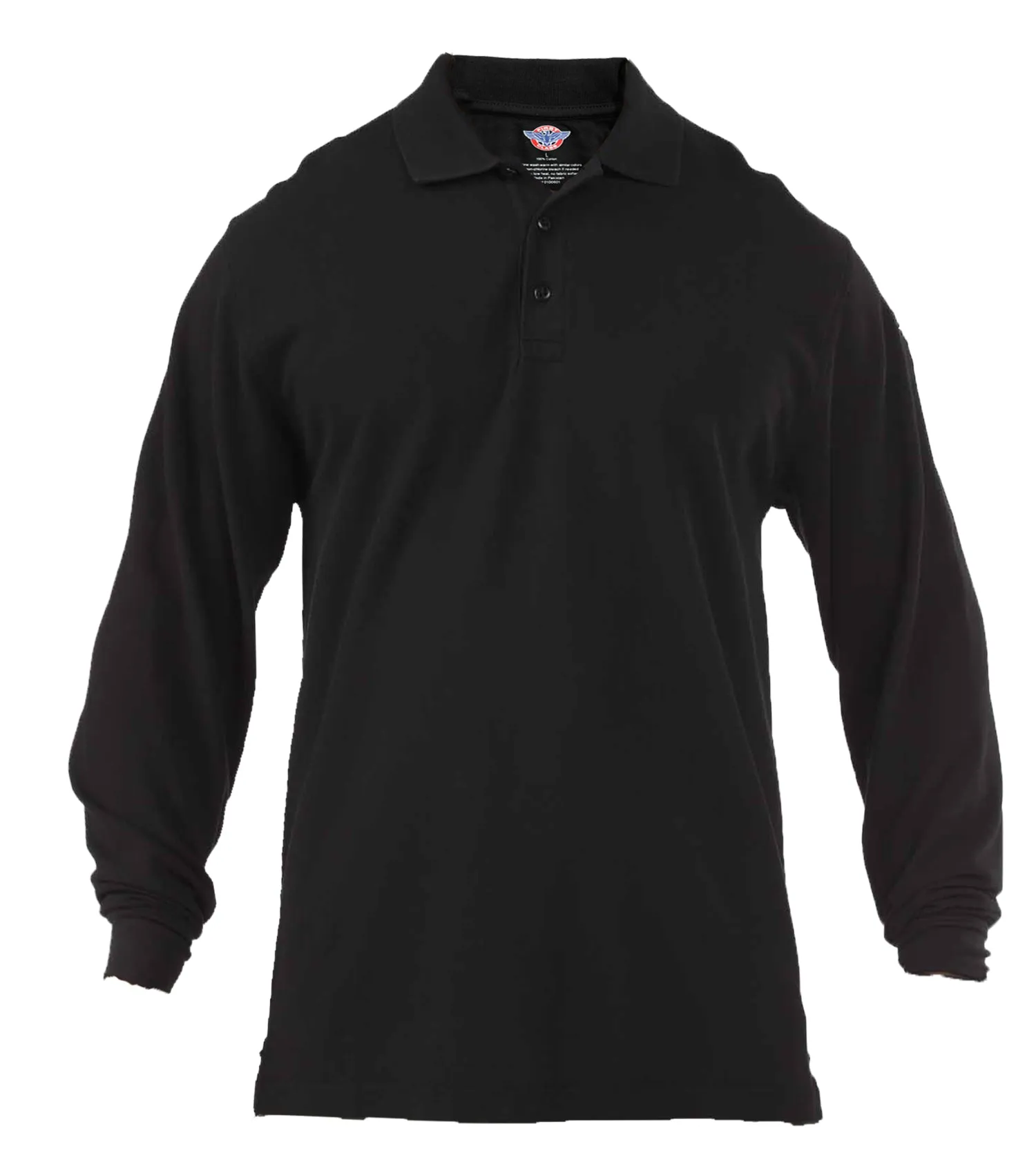 First Class Men's Long Sleeve Tactical Jersey Polo Shirt