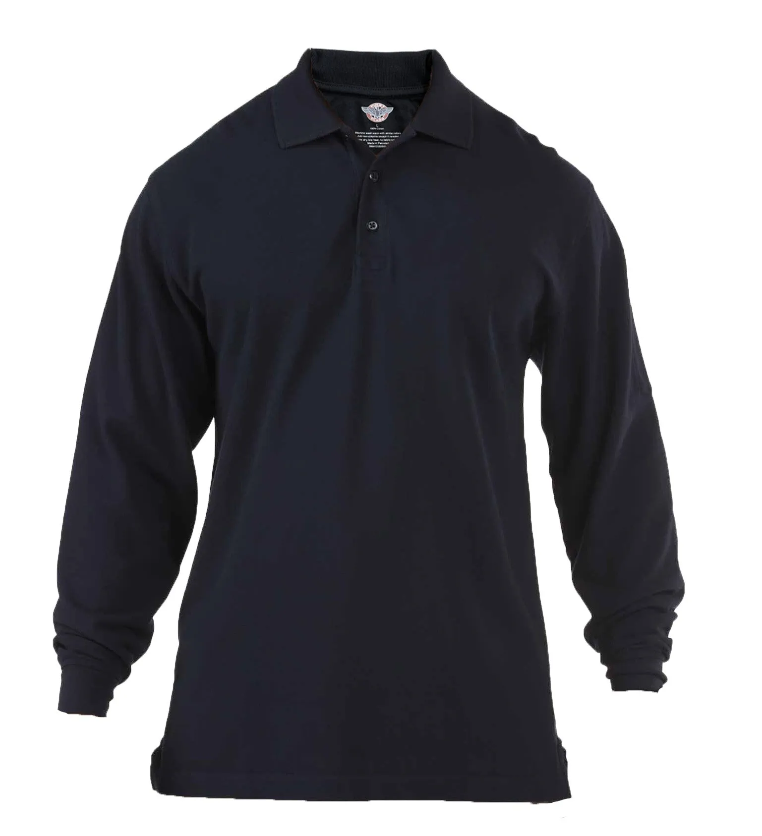 First Class Men's Long Sleeve Tactical Jersey Polo Shirt