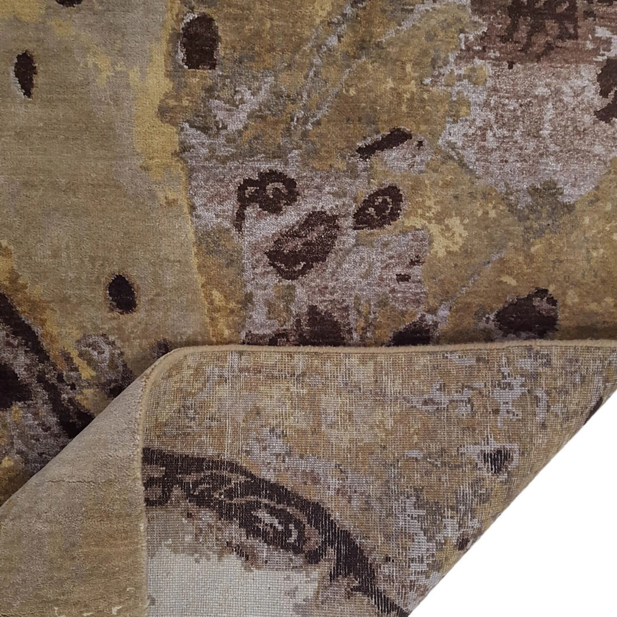 Galaxy 7.11' x 10' Wool and Silk Rug