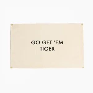 Go Get 'Em Tiger Wall Hanging