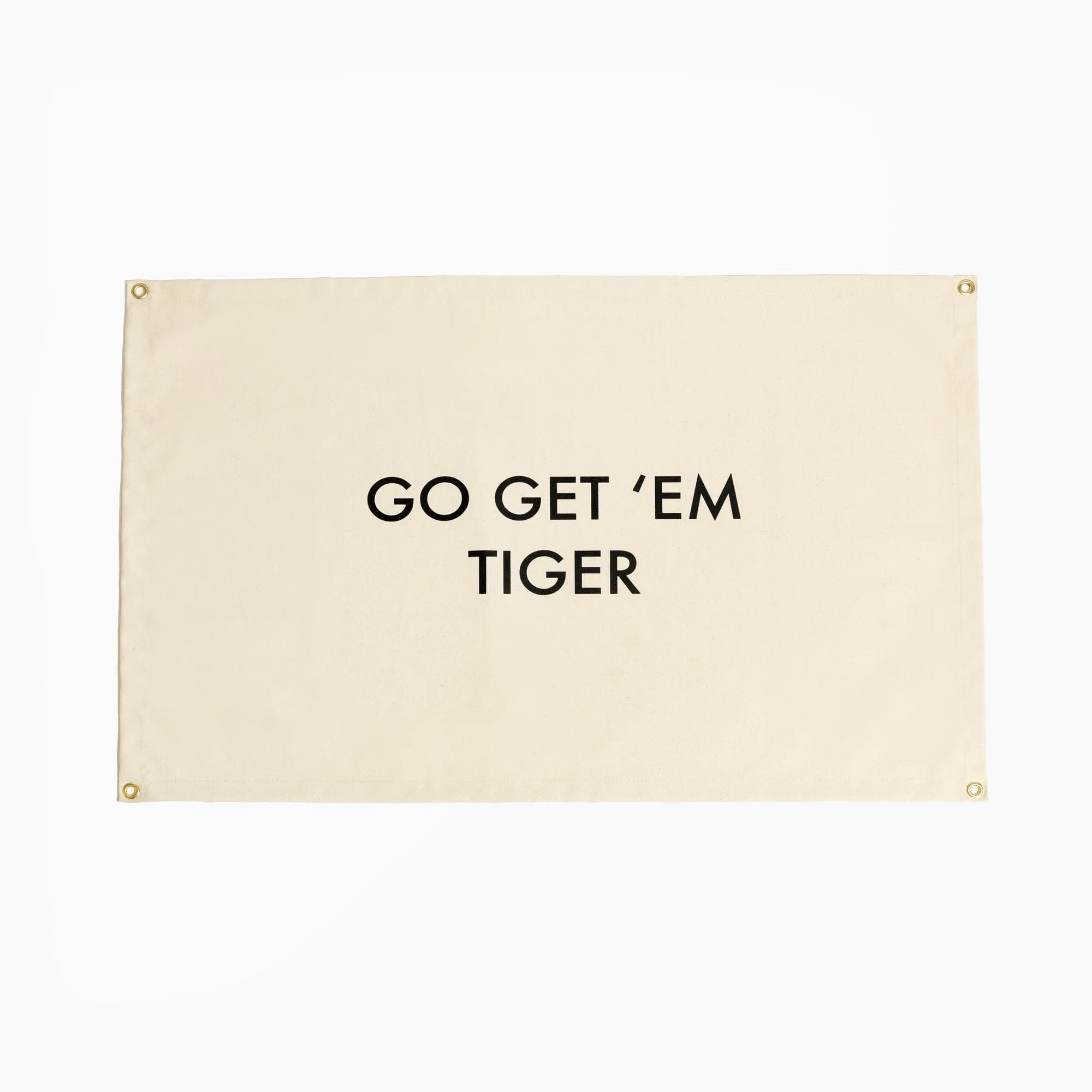 Go Get 'Em Tiger Wall Hanging