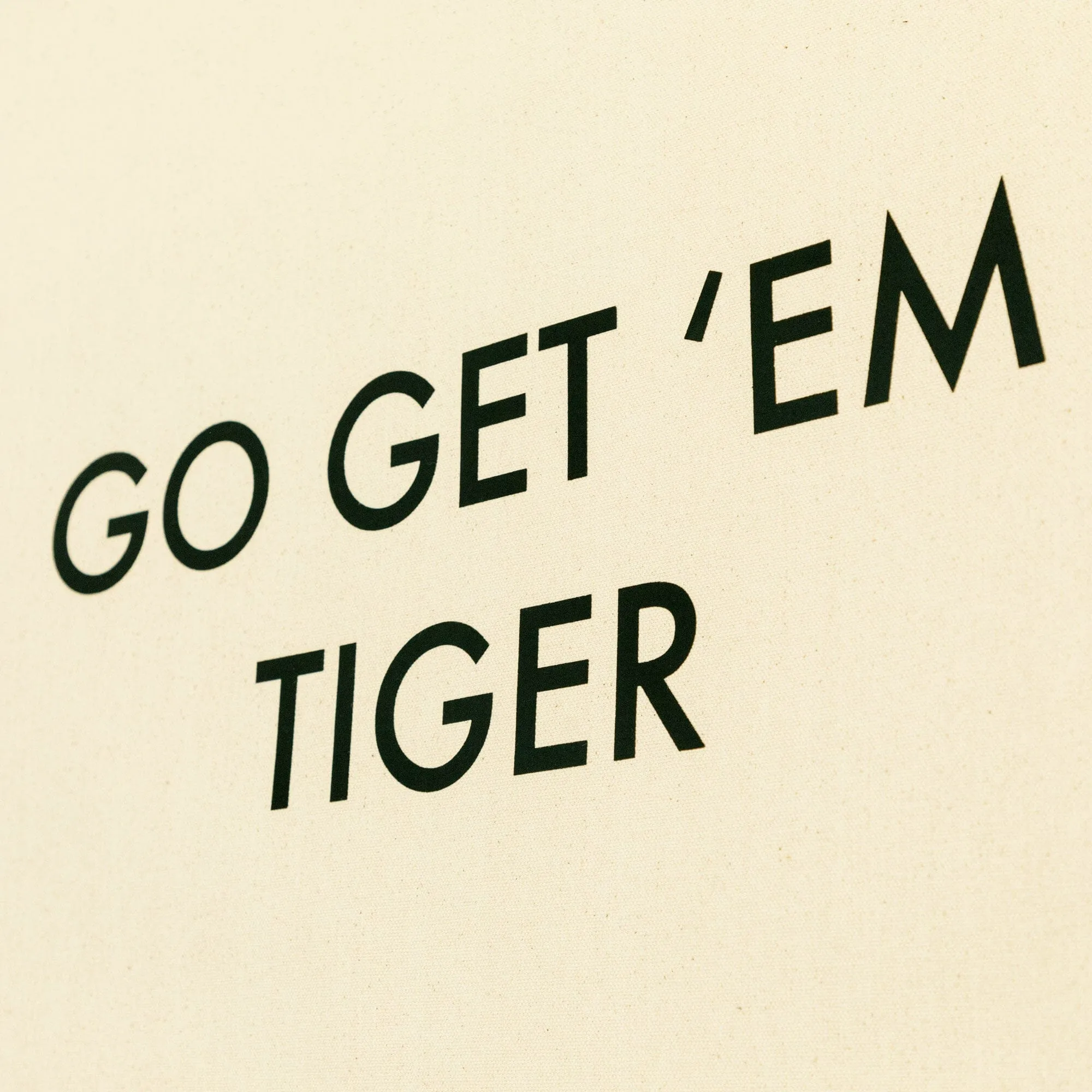 Go Get 'Em Tiger Wall Hanging