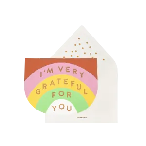 Grateful For You Card