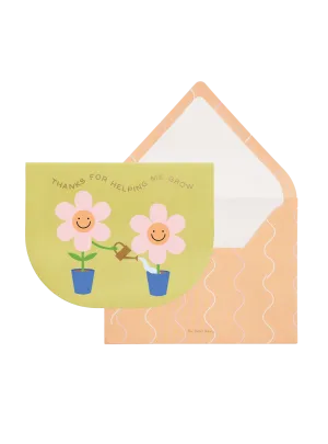 Growing Together Greeting Card