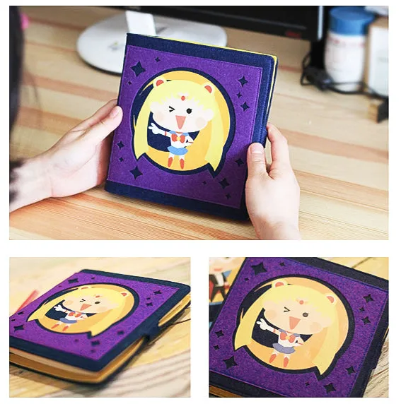Hand Sailormoon Soft Cover Notebooks