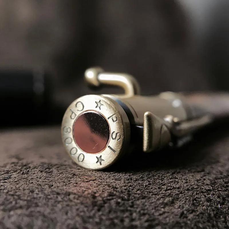 Hand-Turned Rose Wood .30 Caliber Bolt Action Pen   Pen Sleeve