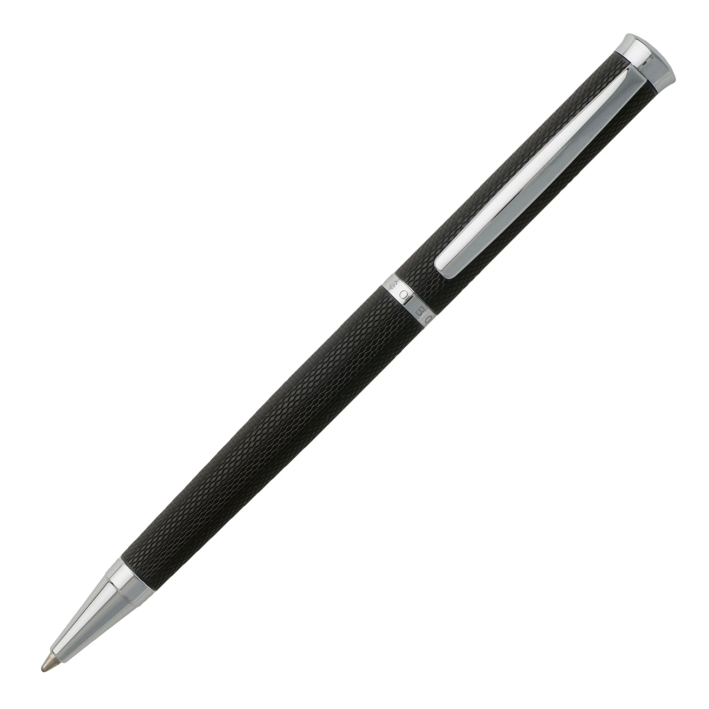 HUGO BOSS Ballpoint Pen Sophisticated Black Diamond