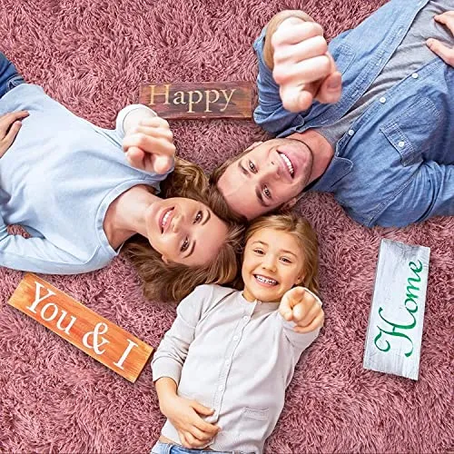 imra carpet Soft Modern Shag Area Rugs Fluffy Living Room Carpet Comfy Bedroom Home Decorate Floor Kids Playing Mat 2 Feet by 3 Feet, Bluse-Pink