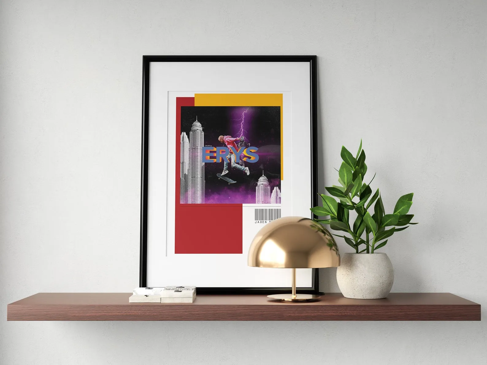 Jaden Smith Erys Poster, Custom Music Print, Music Poster, Custom Poster, Home Decor, Wall Hangings, Actor And Rapper Jaden Smith