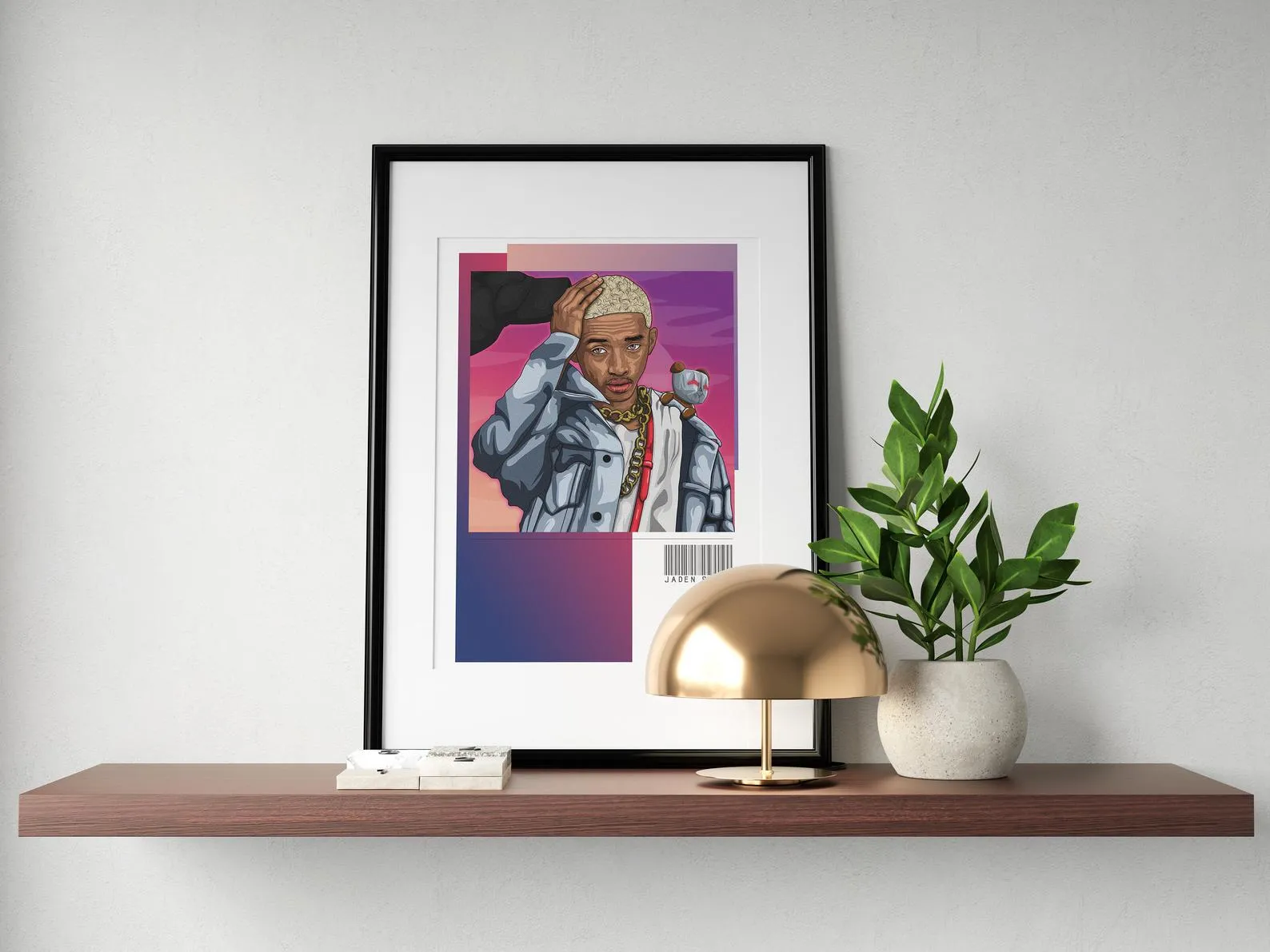 Jaden Smith Poster, Custom Music Print, Music Poster, Custom Poster, Home Decor, Wall Hangings, Actor And Rapper Jaden Smith