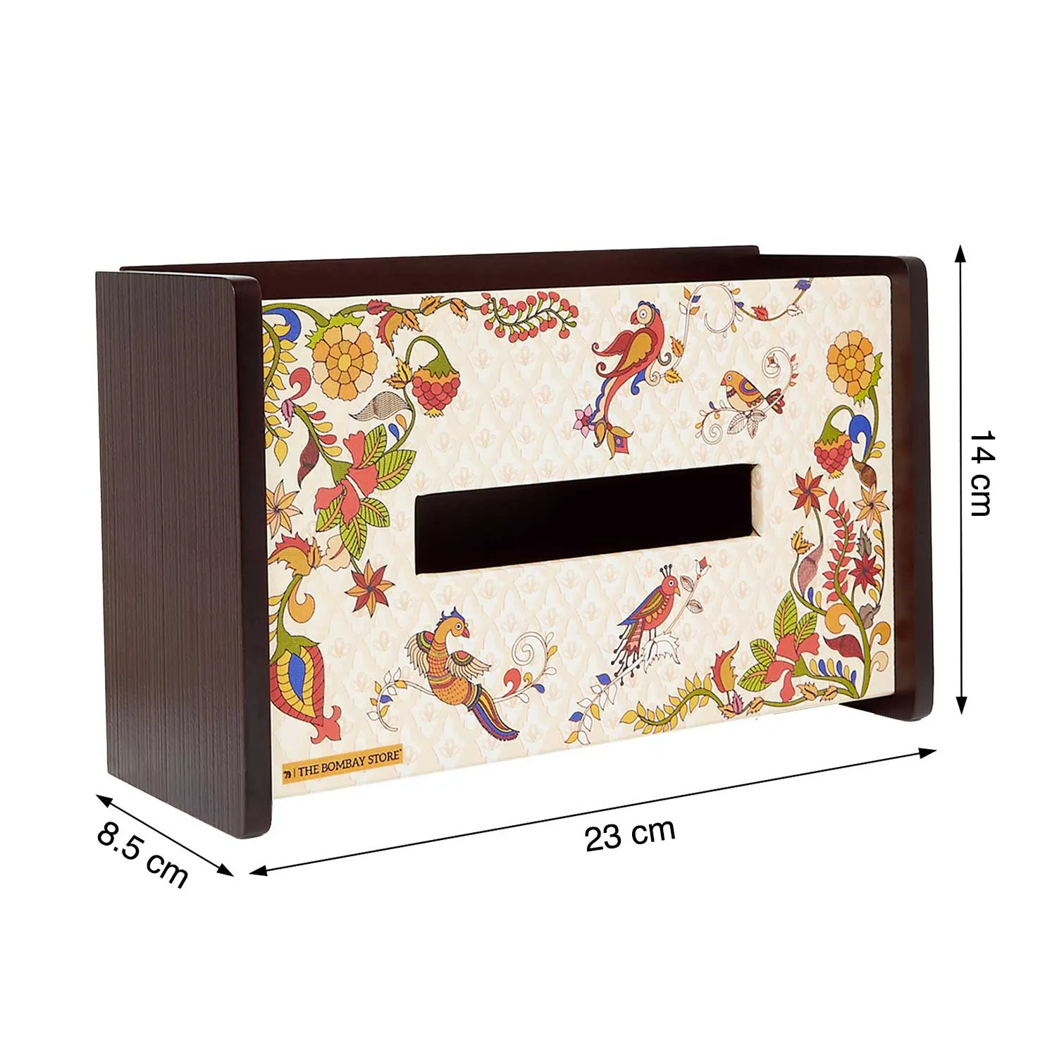 Kalamkari Rectangle Tissue Box Holder