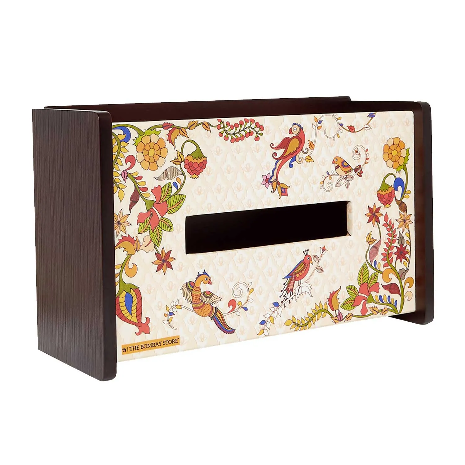 Kalamkari Rectangle Tissue Box Holder