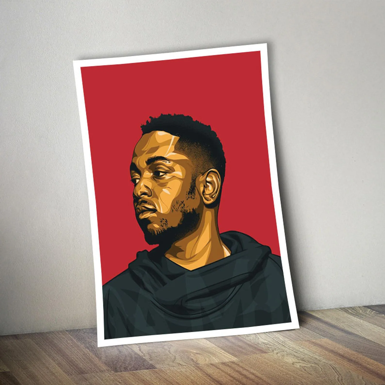 Kendrick Lamar Poster, Custom Music Print, Music Poster, Custom Canvas, Home Decor, Wall Hangings, Pop Music, Hip Hop