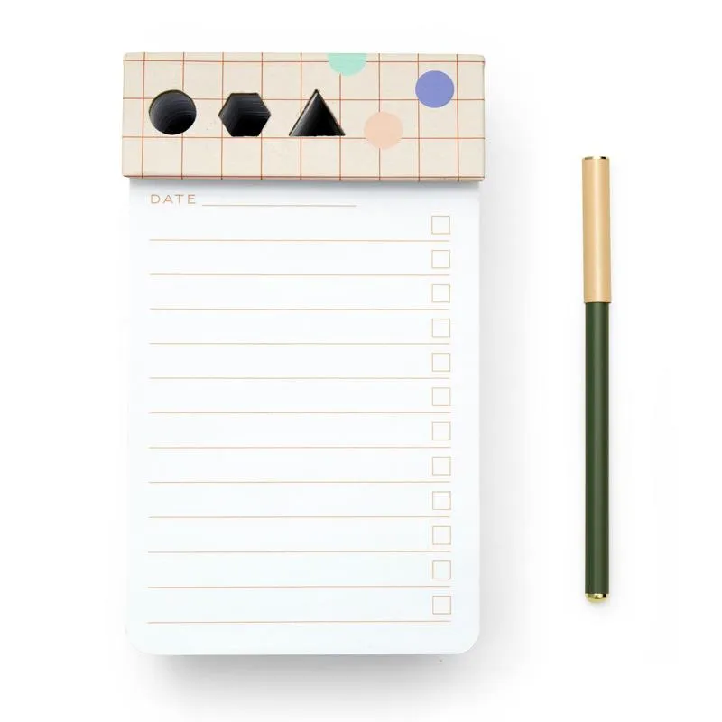 Kikkerland Desk Notes with Pen