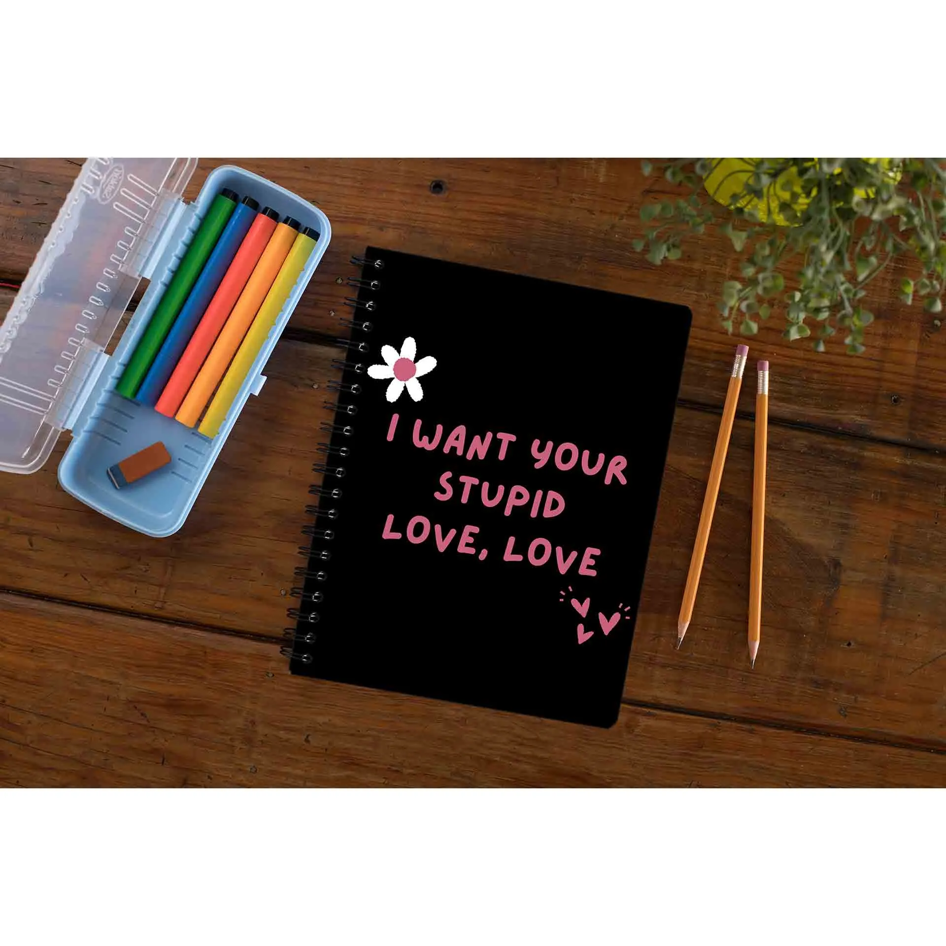 Lady Gaga Notebook - Stupid Love