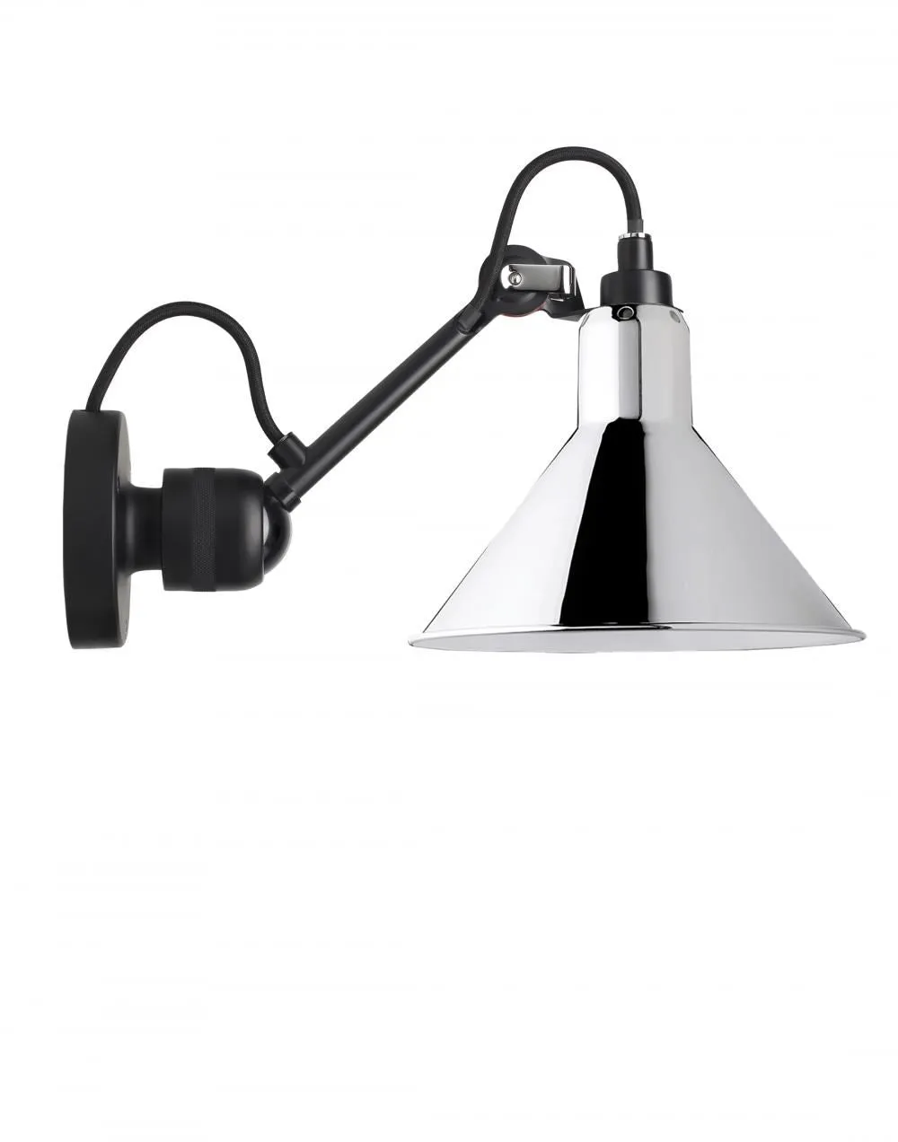 Lampe Gras 304 Small Wall Light - Black Arm
