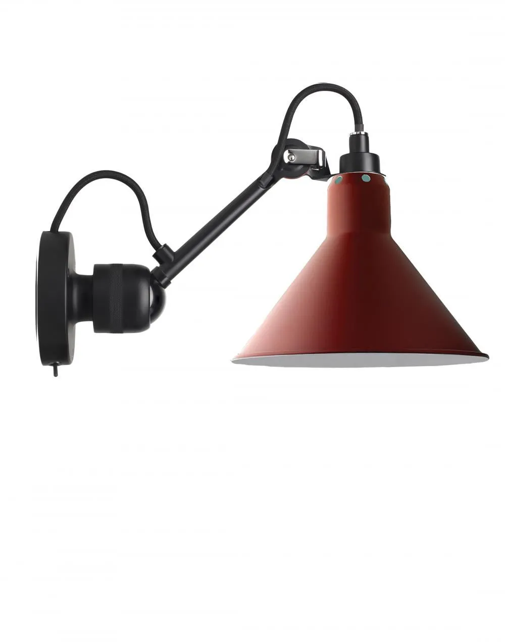 Lampe Gras 304 Small Wall Light - Black Arm