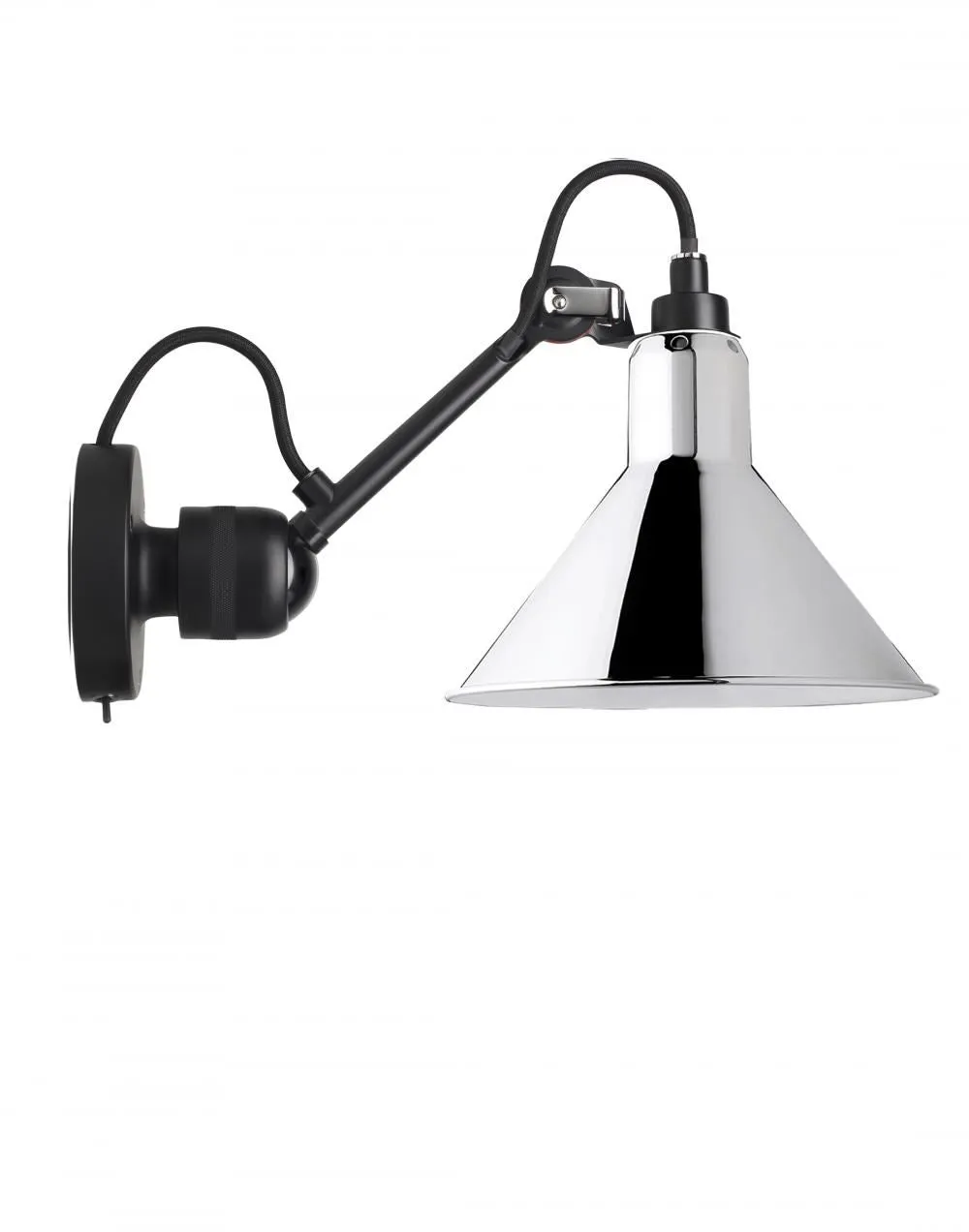 Lampe Gras 304 Small Wall Light - Black Arm