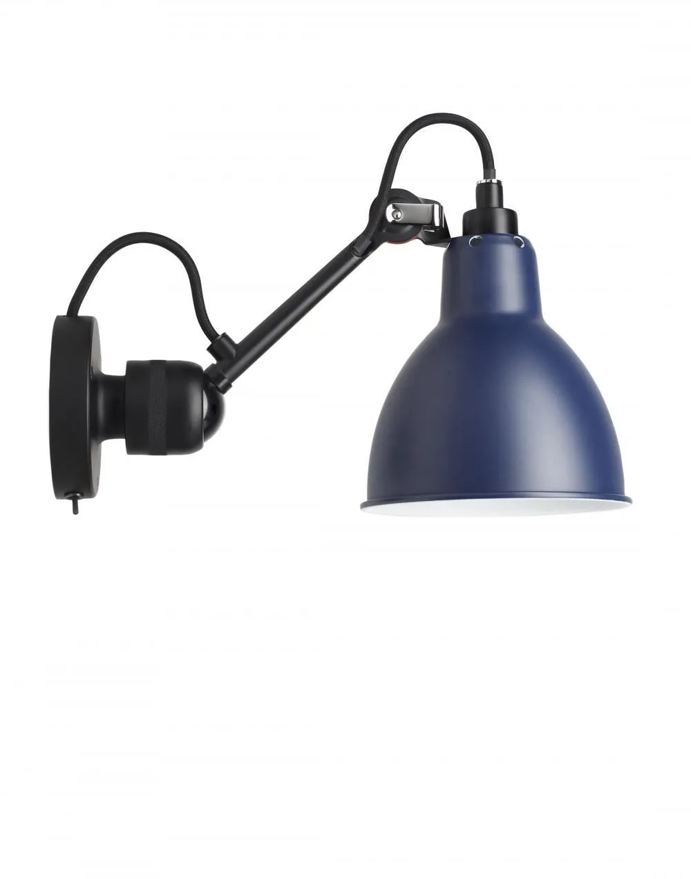 Lampe Gras 304 Small Wall Light - Black Arm