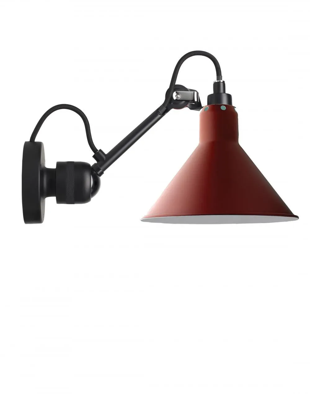 Lampe Gras 304 Small Wall Light - Black Arm