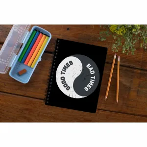 Led Zeppelin Notebook - Good Times Bad Times