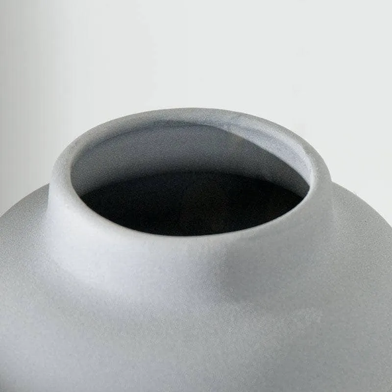 Light Grey Bubble Vase - 29.5cm