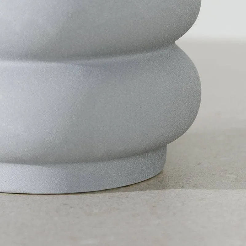 Light Grey Bubble Vase - 29.5cm