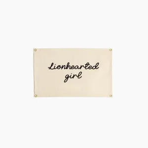 Lionhearted Girl Wall Hanging