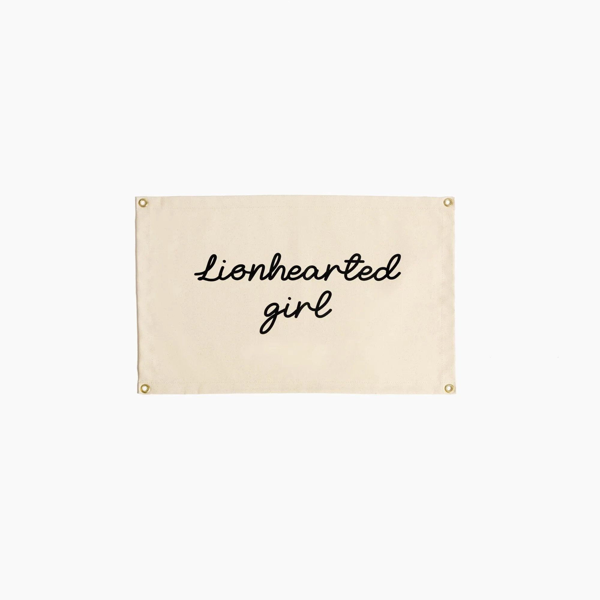 Lionhearted Girl Wall Hanging