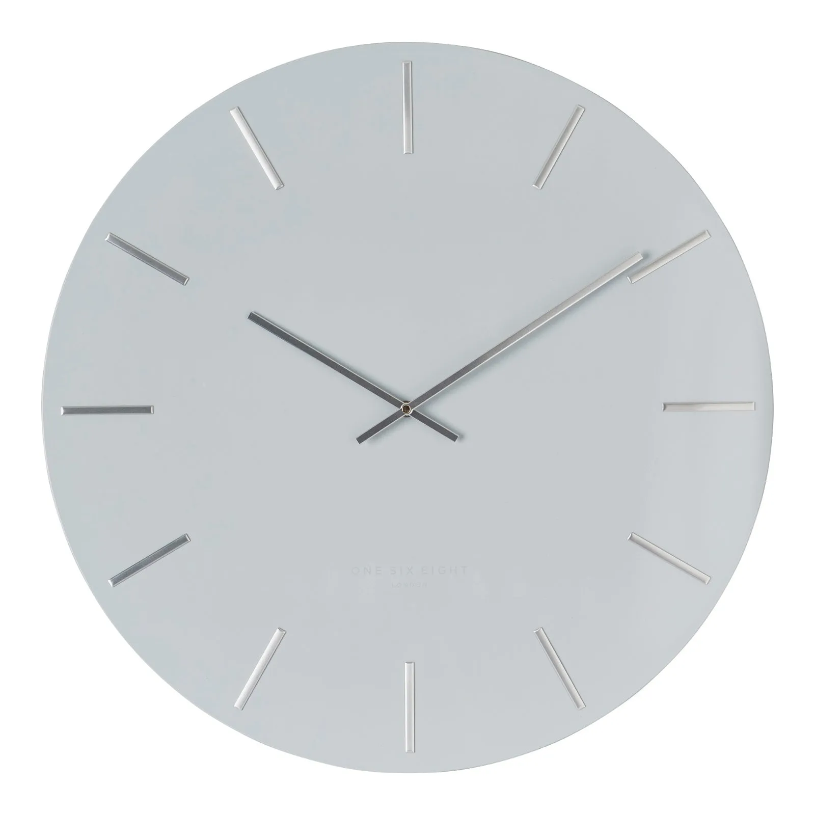 Luca Silent Wall Clock | Light Grey
