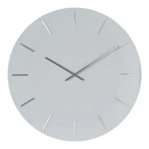 Luca Silent Wall Clock | Light Grey