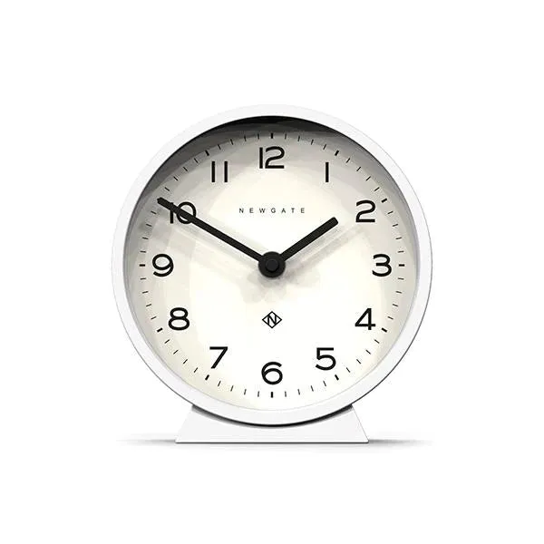 Mantel Clock (Pebble White)