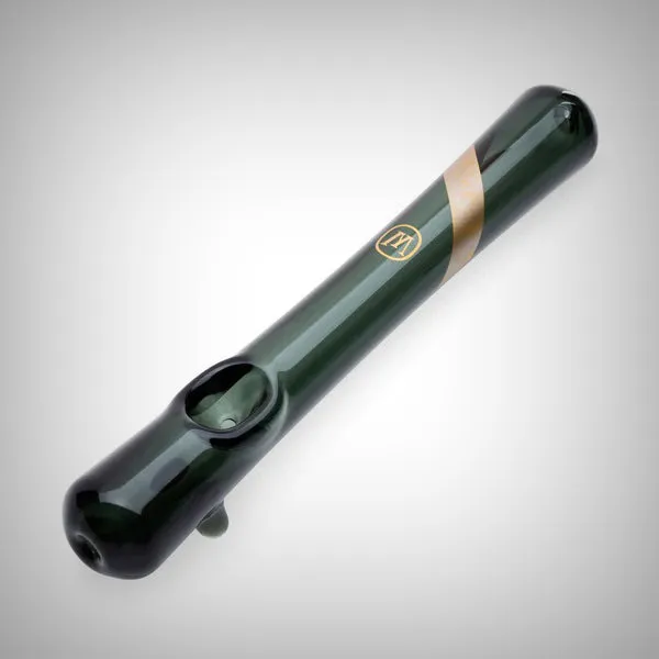 Marley Natural Black Walnut Rolling Tray & Smoked Glass Steamroller Bundle