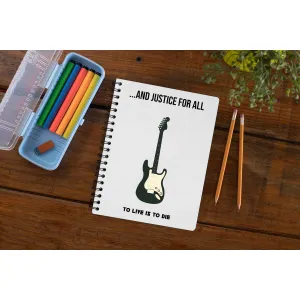 Metallica Notebook - Justice For All