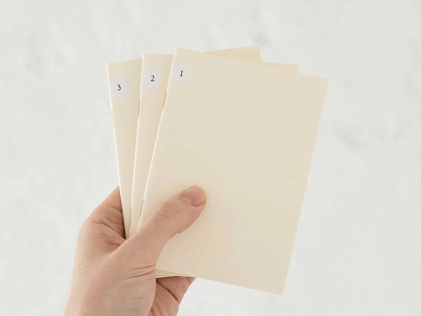 Midori  MD Notebook Light A6 Blank 3-pack