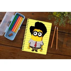 Minions Notebook - Nerdy Min