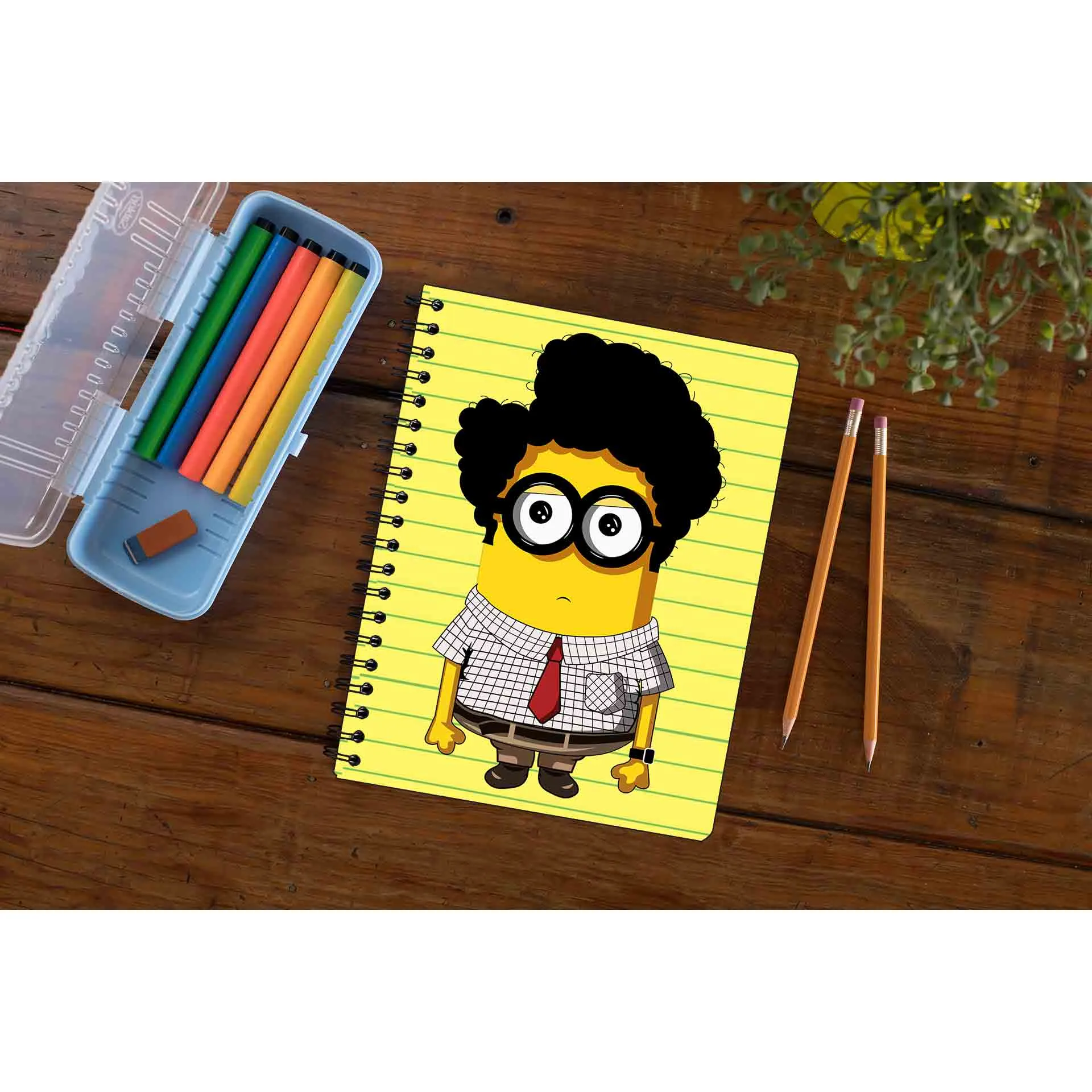 Minions Notebook - Nerdy Min
